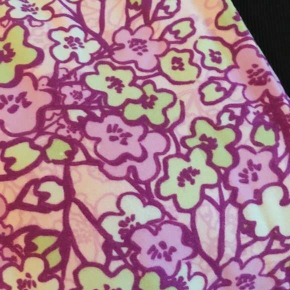 Pink Floral LuLaRoe Leggings - NWOT - Picture 5 of 5